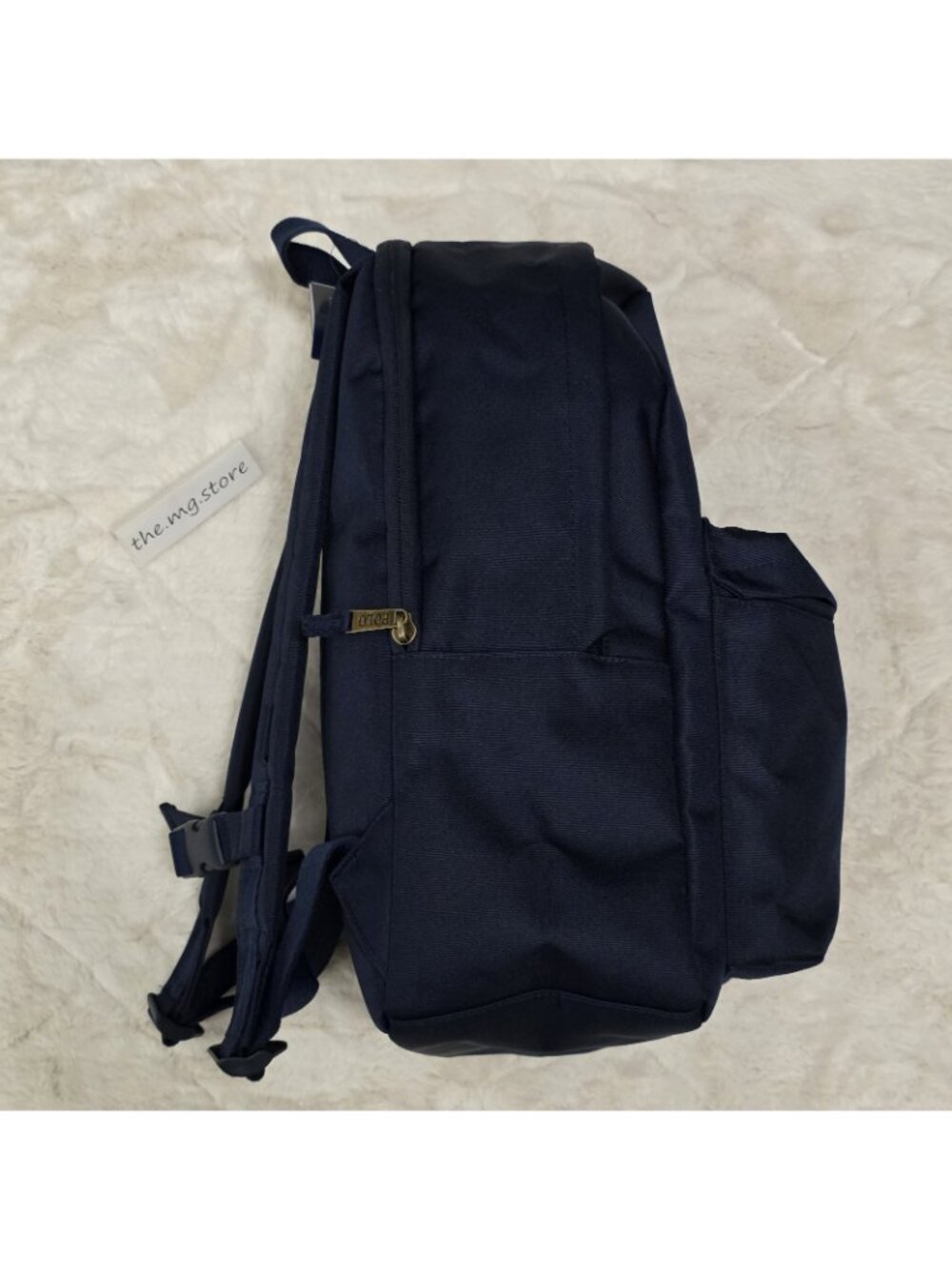 Polo Ralph Lauren Backpack Full Size Laptop Navy Blue Polo Bear School Bag NWT - Picture 6 of 7